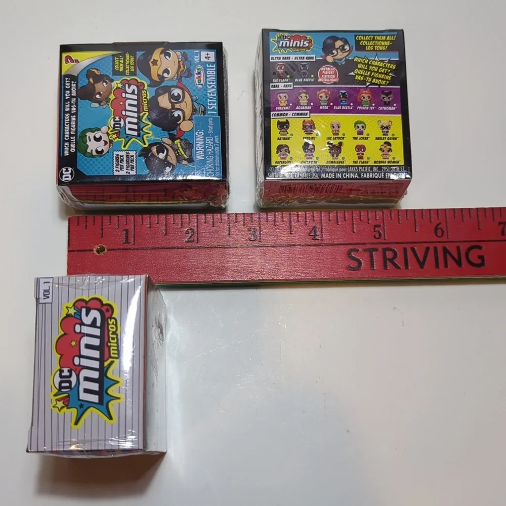 2023 Jakks DC Comics Micros Minis superhero figures new in box Super Girl Harley